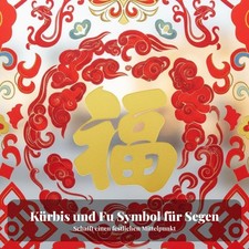 Hulu Fu Fenstersticker, chinesisches Neujahr, saisonale Dekoration