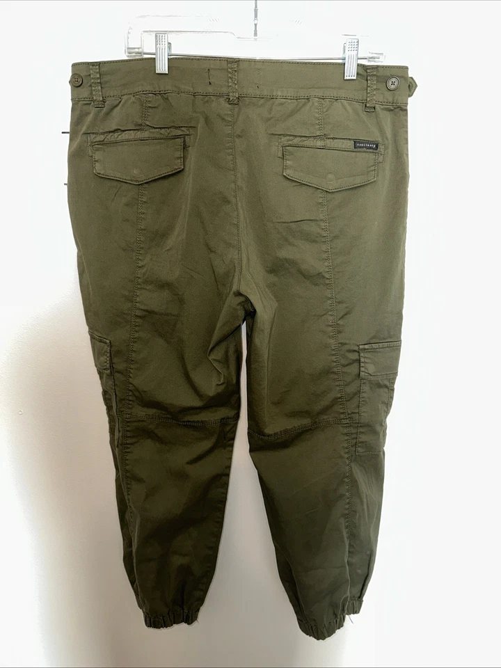 Sanctuary Standard Surplus Hunter 绿色工装慢跑裤女式 14/32 码 99 美元 — 第 3/3 张图片