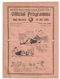 TOTTENHAM HOTSPUR v WEST HAM UNITED Division Two 1932 3
