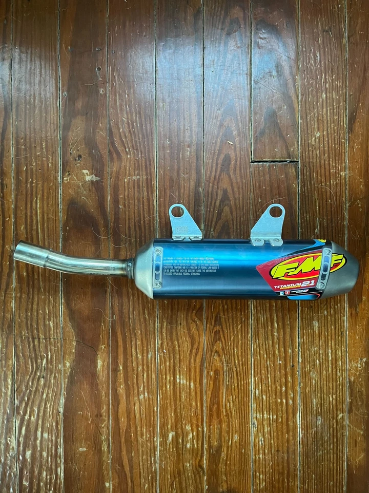 '23-'26 KTM 300SX FMF Exhaust Silencer Ti Powercore 2.1 Husqvarna 250 SX TC 300 - Image 2 of 3