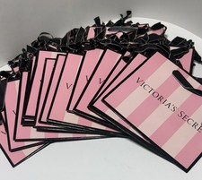 Lot Of 35 Victoria  s Secret Shopping Bags 7 1/2  x 6  x 3 1/2  Read Description