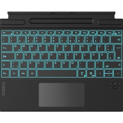 Surface Pro Tastatur Kompatibel mit Surface Pro 11 10 9 8 X KI-Funktion Touch