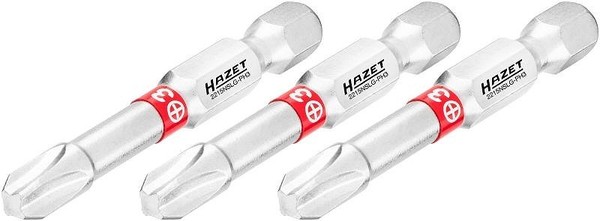 "Hazet Bit - Sechskant 1/4\" - Kreuzschlitz Profil Ph - PH3 -3-TLG."-image