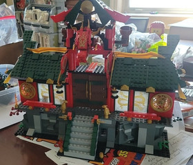 Lego Battle for Ninjago City 70728 Set Build Rebooted No Minifigures or Box Toy