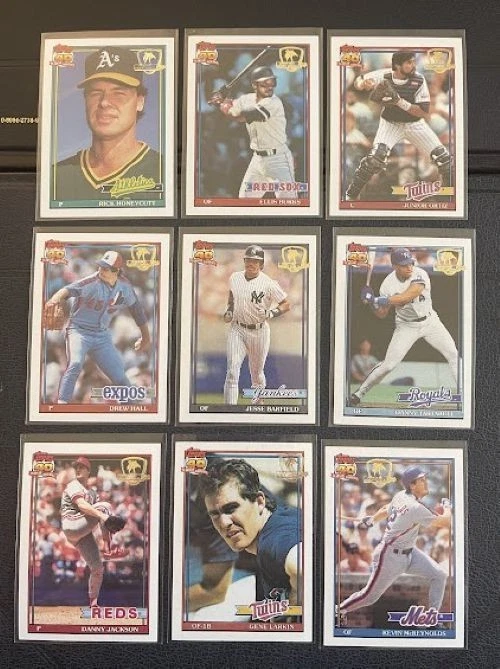 1991 Topps Desert Shield Baseball Cards NM each card priced in menu ds8 - Image 3 of 4