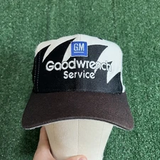 VTG Logo Athletic Dale Earnhardt Goodwrench Service Sharktooth Hat Snapback 90s
