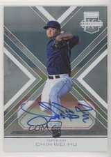2016 Panini Elite Extra Edition Auto Chih-Wei Hu #174 Auto 03xg