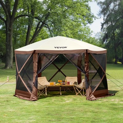 Gartenzelt Faltpavillon Partyzelt Popup Zelt 8 Personen 3,81x3,81x2,28m
