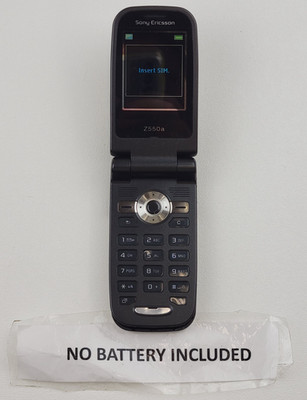 Retro Sony Ericsson Z550a 2G Cell Phone for AT&T - WORKING! - H1813