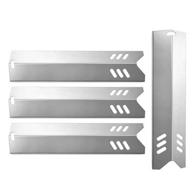 1X(4 Stück Hitzeplatten Grill Ersatzteil für Expert Grillteile Hitze2368