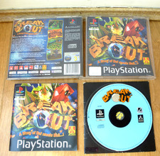 ebay® Auktion 227240954062 | BREAK OUT💥PS1 100% KOMPLETT BLACK LABEL PLAYSTATION PAL UK Thumbnail of ebay® auction 227240954062 | BREAK OUT💥PS1 100% KOMPLETT BLACK LABEL PLAYSTATION PAL UK
