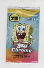 2025 TOPPS CHROME 25TH ANNIVERSARY SPONGEBOB SQUAREPANTS INSERT CARDS YOU PICK