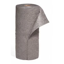 Spilltech Gr-M Sorbent Roll, 40 Gal, 30 In X 150 Ft, Universal, Gray,