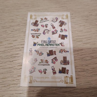 Final Fantasy Pixel Remaster Original Karte Bonus Sammlerstück 1 Karte Mint