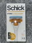 Schick HYDRO Skin Comfort Stubble Eraser Men’s Razor Blade W/ 2 Razor Cartridges