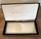 The Washington Mint 1997 $100 Franklin 4 oz .999 Silver Proof Bar