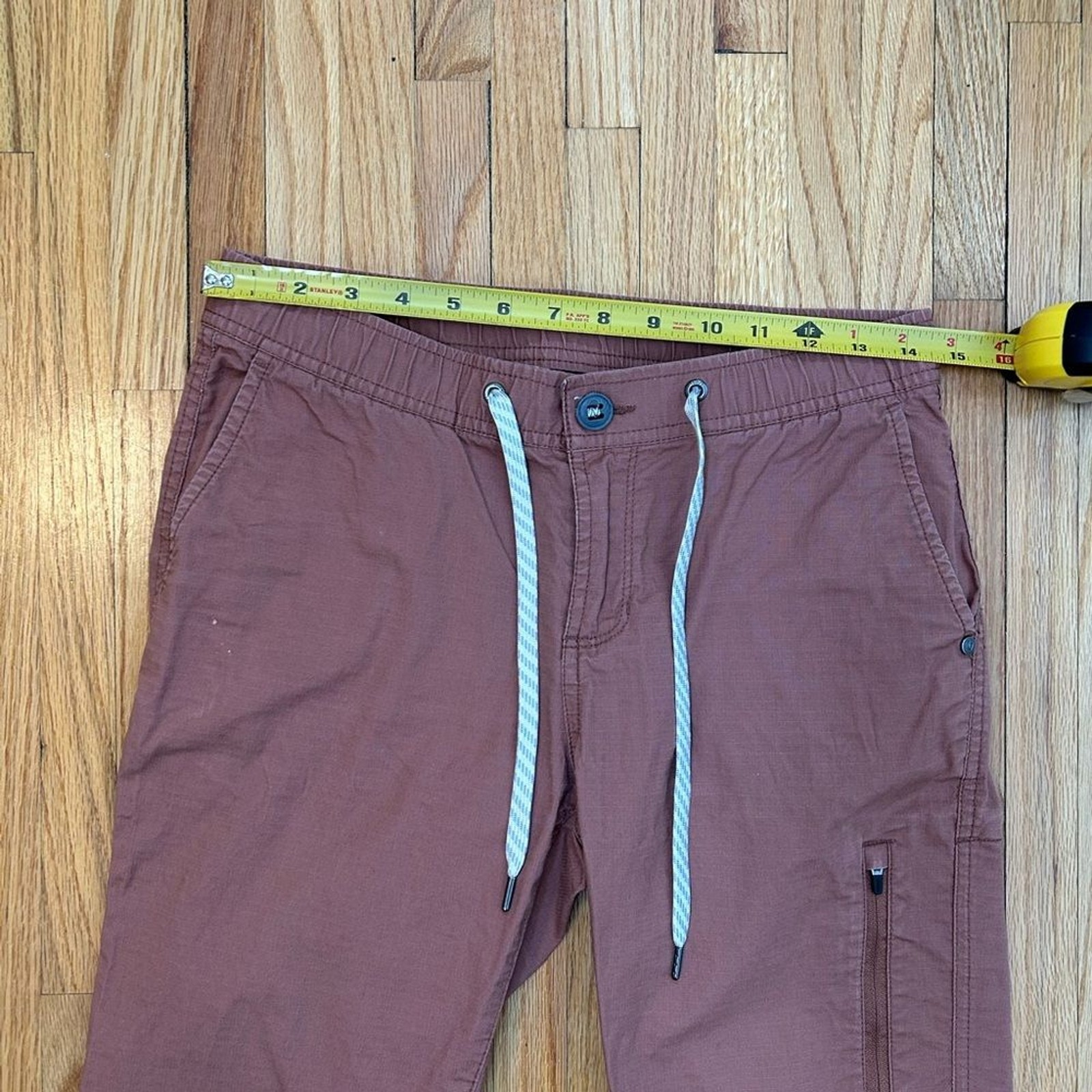 Vuori Women's Drawstring Ripstop Pants Rust Clay … - image 7