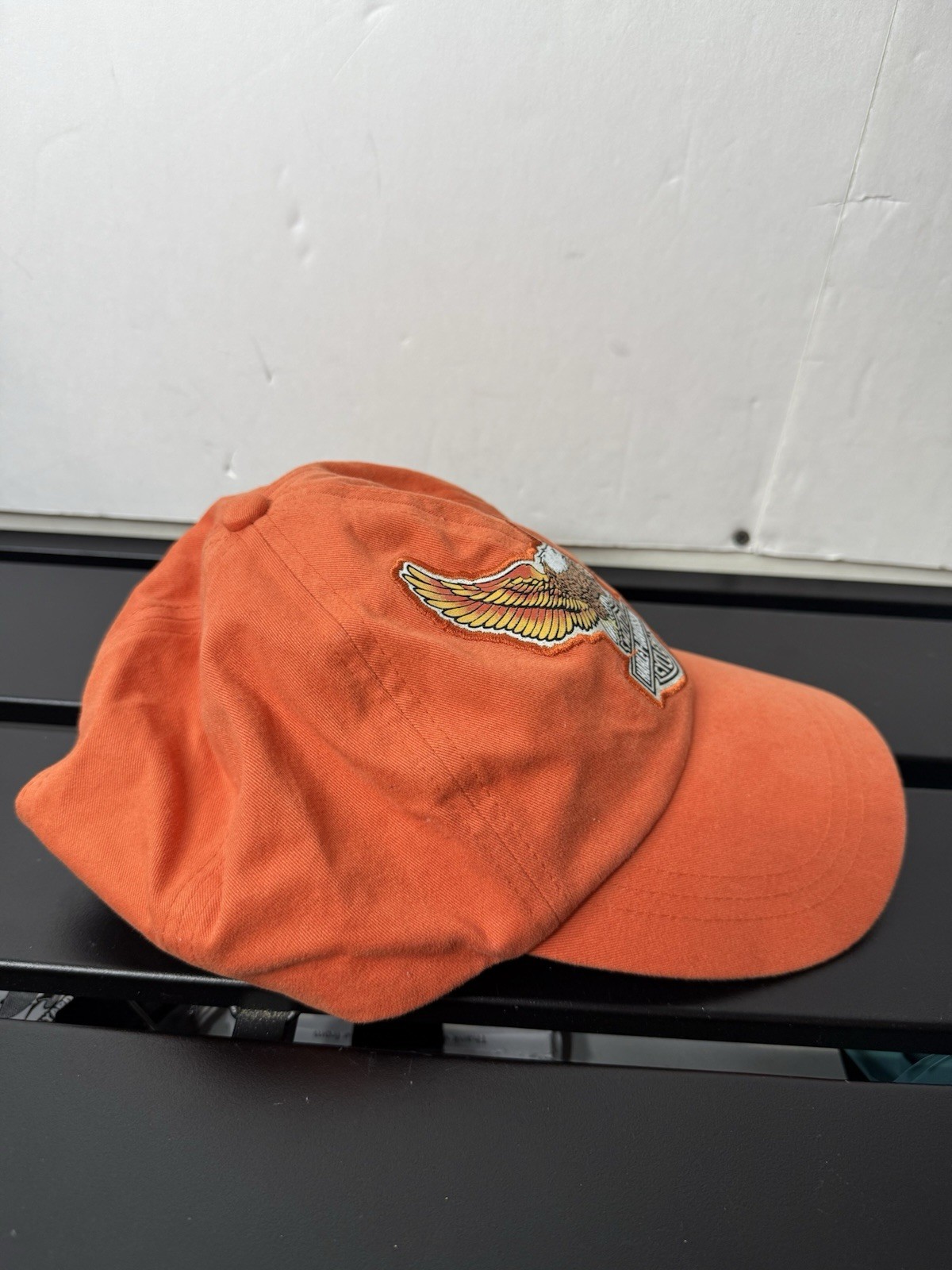 Harley Davidson Eagle Shield Adjustable Cap Hat O… - image 2