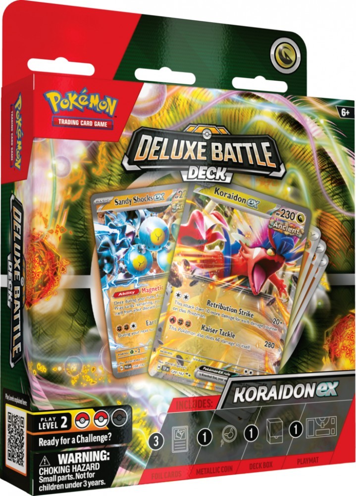 5903076515438 Карт из роскошной боевой колоды Koraidon ex Pokemon TCG 7190₽