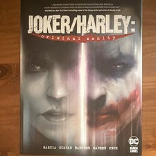 DC Comics Joker/Harley: Criminal Sanity First Printing Hardcover Graphic Novel