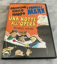 DVD "UNA NOTTE ALL'OPERA" I FRATELLI MARX FUORI CATALOGO ED. VENDITA W.B. ITALIA