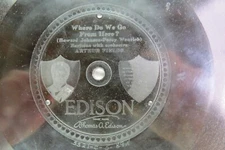 Arthur Fields - EDISON 50433 - Where Do We Go From Here? - WWI