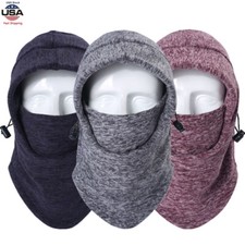 Winter Windproof Thermal Fleece Neck Mask Skiing Balaclava Hood Full Face Mask