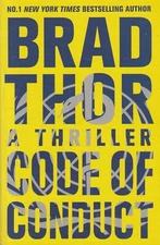 LARGE PAPERBACK FICTION , CODE OF CONDUCT by BRAD THOR