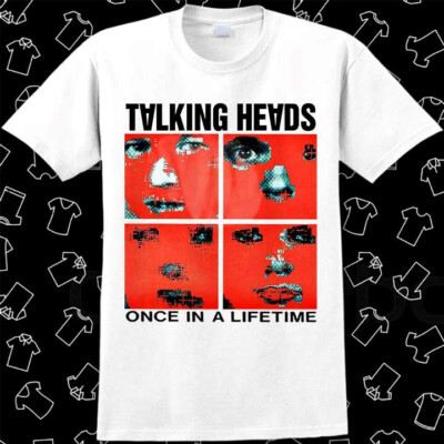 Talking Heads Once In A Lifetime Cover Vinyl Punk Rock T Shirt Meme Gift 679