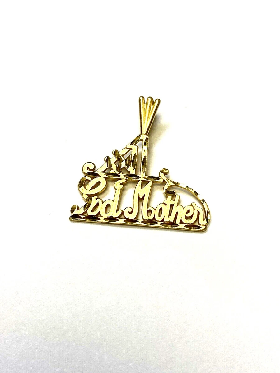 Godmother necklace gold sale
