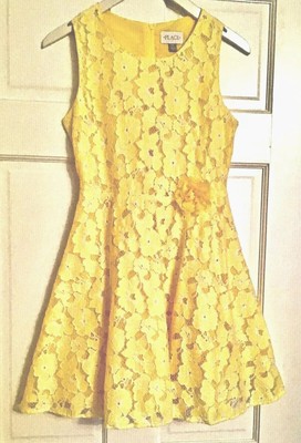 children's place yellow dress