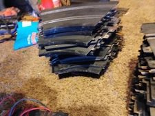 Vintage Eldon 1/32 Scale Slot Car Track Lot with control's and more