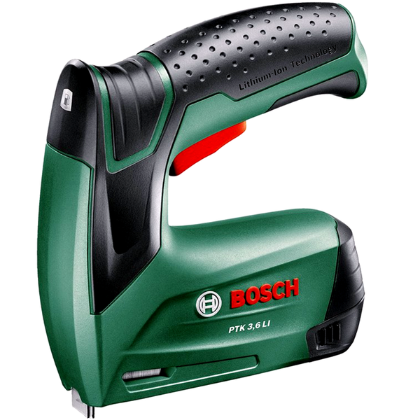 Bosch Ptk 3,6 V Li Akku Tacker Elektrotacker + LadegeräT + 1000 Klammern-image