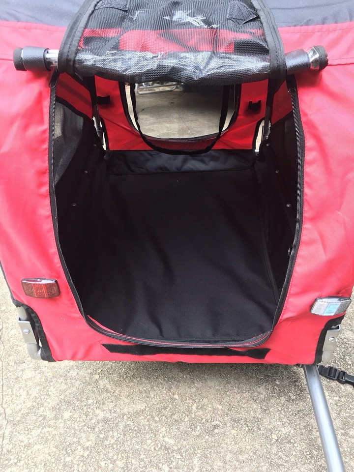 Pet Carrier Dog Bike Bicycle Trailer Stroller Jogging for Small and
