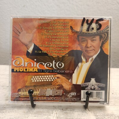 Aniceto Molina El Tigre Sabanero Latin Spanish Cd NEW SEALED | eBay