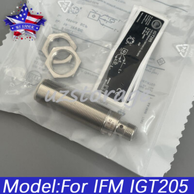 For IFM IGT205 IGKC008BASKG/M/V4A/US-104-DRS Inductive Sensor Proximity Switch