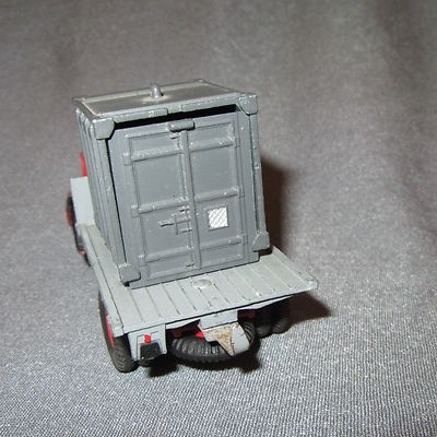 Dinky Toys 34B Berliet GLM 10 Plateau Container - France, 1956