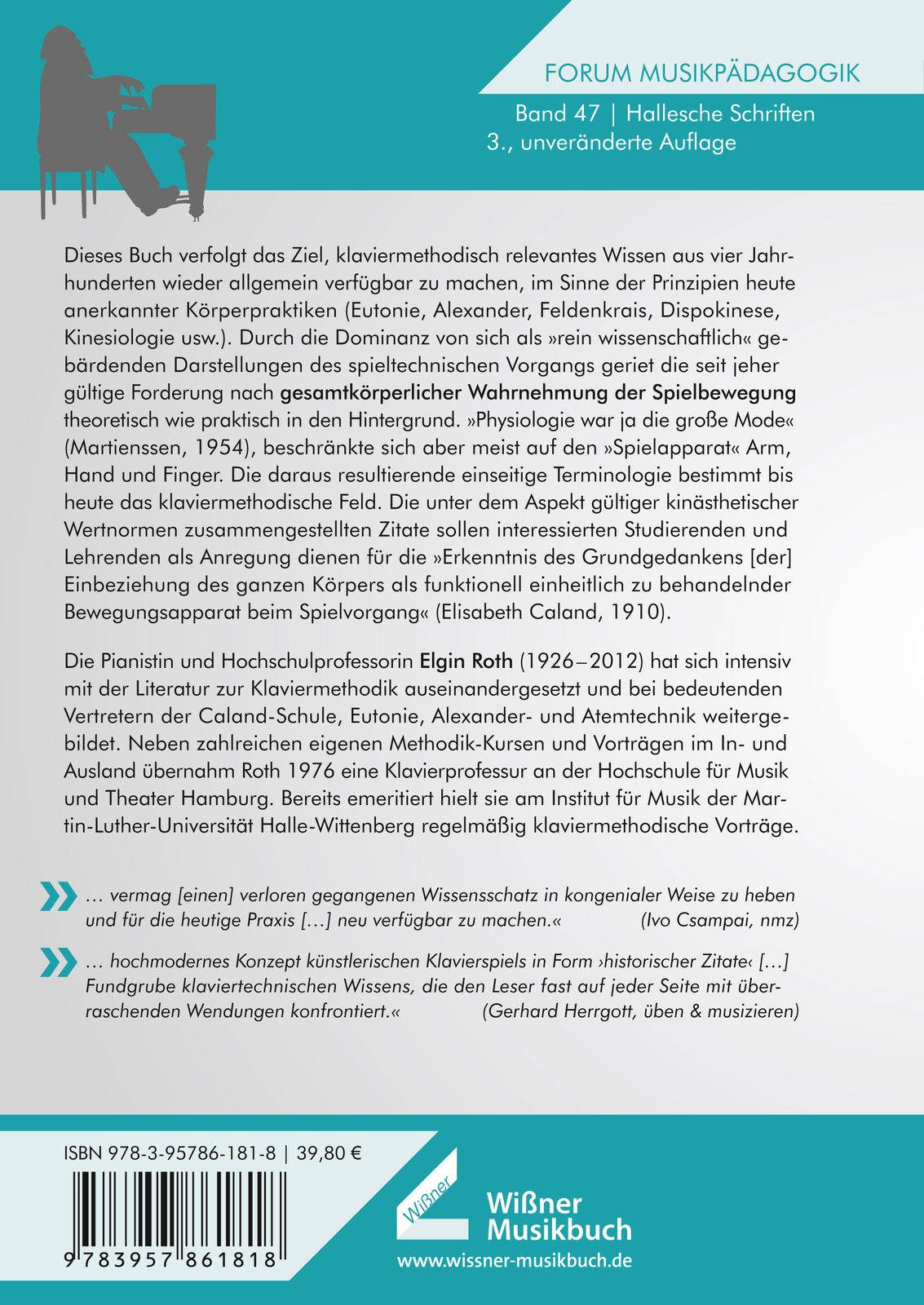 Thumbnail - Elgin Roth; Marco Antonio De Almeida; Eckart Begemann / Klavierspiel