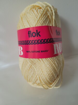 BBB YARN - 10 balls COTTON MAKO' - 10 x gr. 50 - MADE IN ITALY