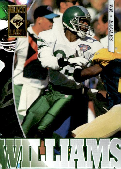 1995 Collector's Edge #159 Calvin Williams Black Label