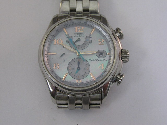 citizen eco drive h820 set time