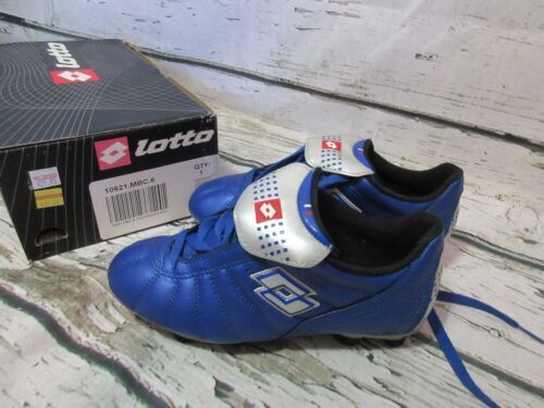 Vintage LOTTO Leather Soccer Shoes Indoor Outdoor Futbol  display picture 2