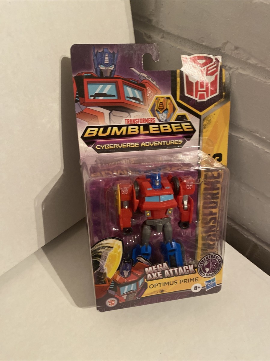 Transformers Cyberverse Adventures Optimus Prime Mega Axe Attack - Warrior Transformers Cyberverse Adventures Optimus Prime Mega Axe Attack - Warrior
