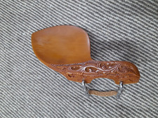 New Wedding Violin Chinrest Carved -4/4 size in Ebony wood       Beautiful