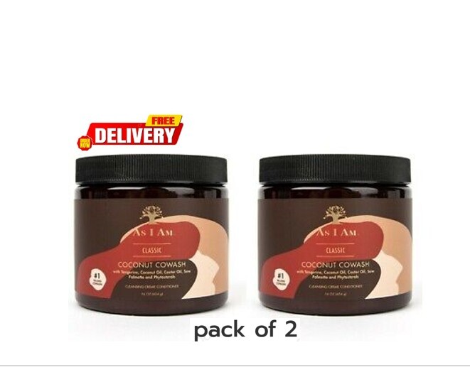 As I Am Coco-Lavado 16 oz (Paquete de 2) Envío Gratuito