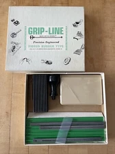 GRIP-LINE Precision engineered rubber VINTAGE ALPHABET STAMPS,NIB, G-07, 6A Font