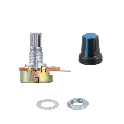 PHNT 5 Pcs Rv097ns Potentiomètre Amplificateur Audio Unique Avec Interrupteur B1K/5K/10K/20K/50K - Foto 7