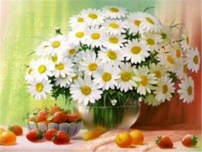 Diamond Painting Margeritenstrauß 40x30 cm 1 St - Neu