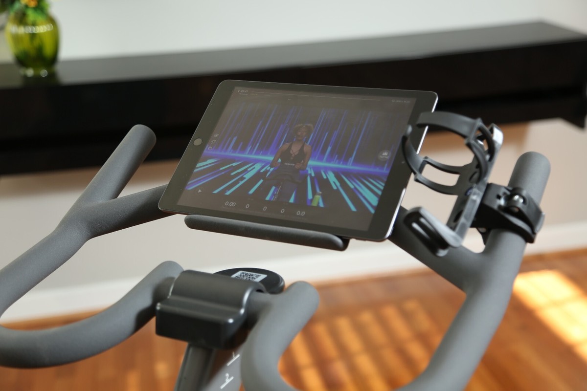 Indoor Cycling How Do I Turn My Peloton Screen Around Peloton Monitor Cable  Routing Time To Move Your Workout Inside
