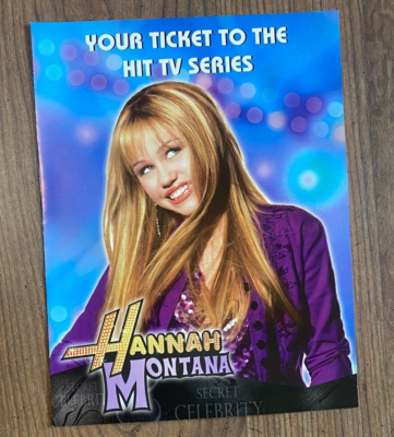 MILEY CYRUS/HANNAH MONTANA TOPPS TRADING CARD/RARE PROMOTIONAL